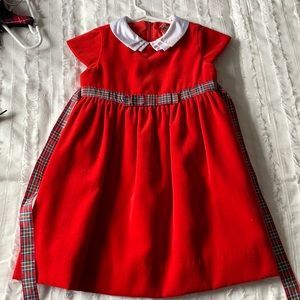 Florence Eiseman Velvet Girls Dress